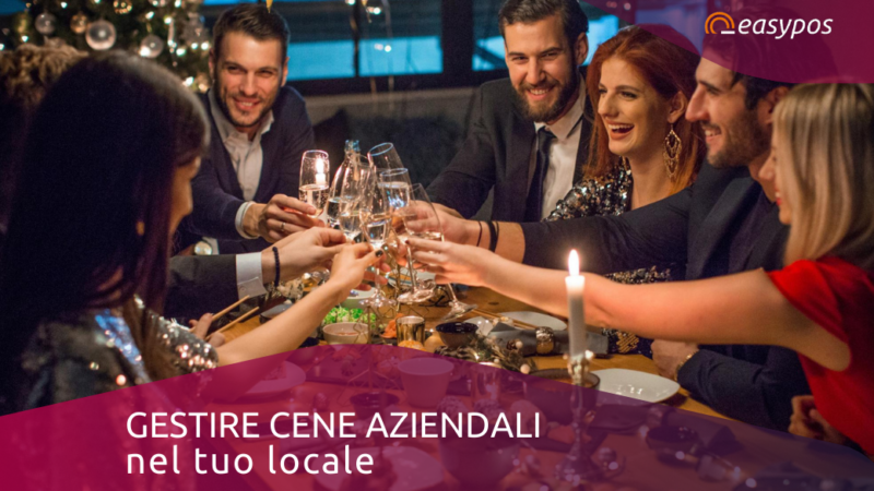 Gestire cene aziendali nel tuo locale